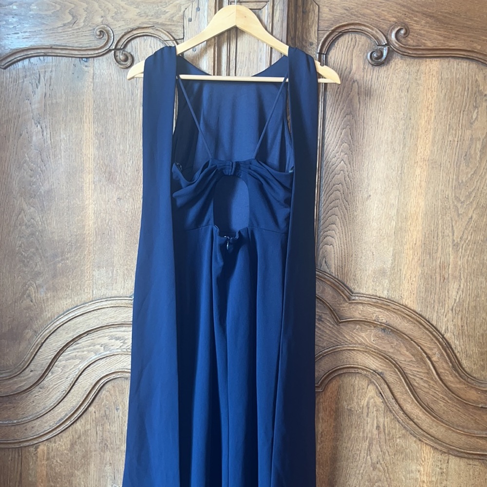 BHLDN London Crepe Tie Back Dress - Picture 11 of 14